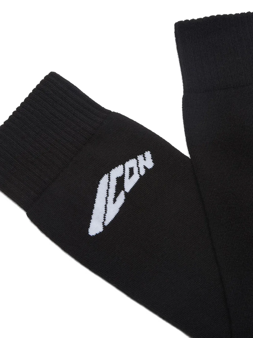 Dsquared2 Icon-logo Socks In Black