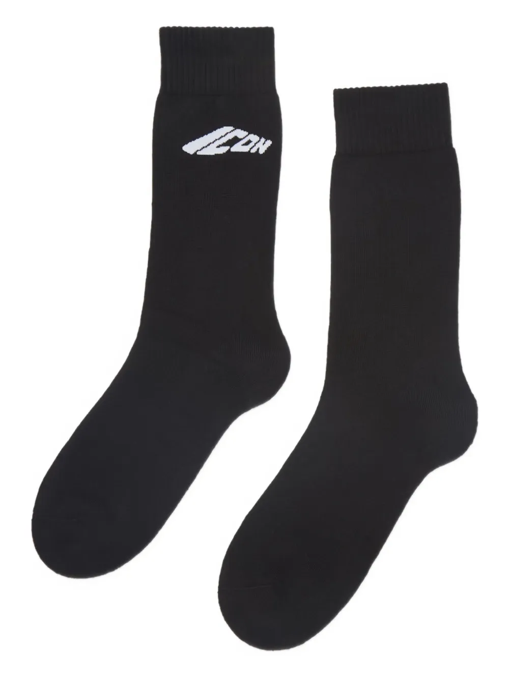 Dsquared2 Icon-logo Socks In Black