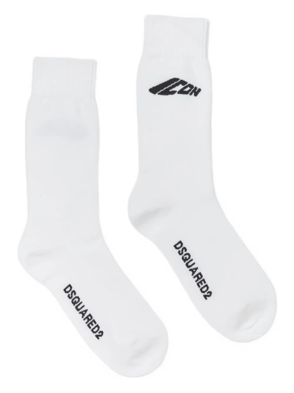 DSQUARED2 Icon-logo socks | White | Image 1