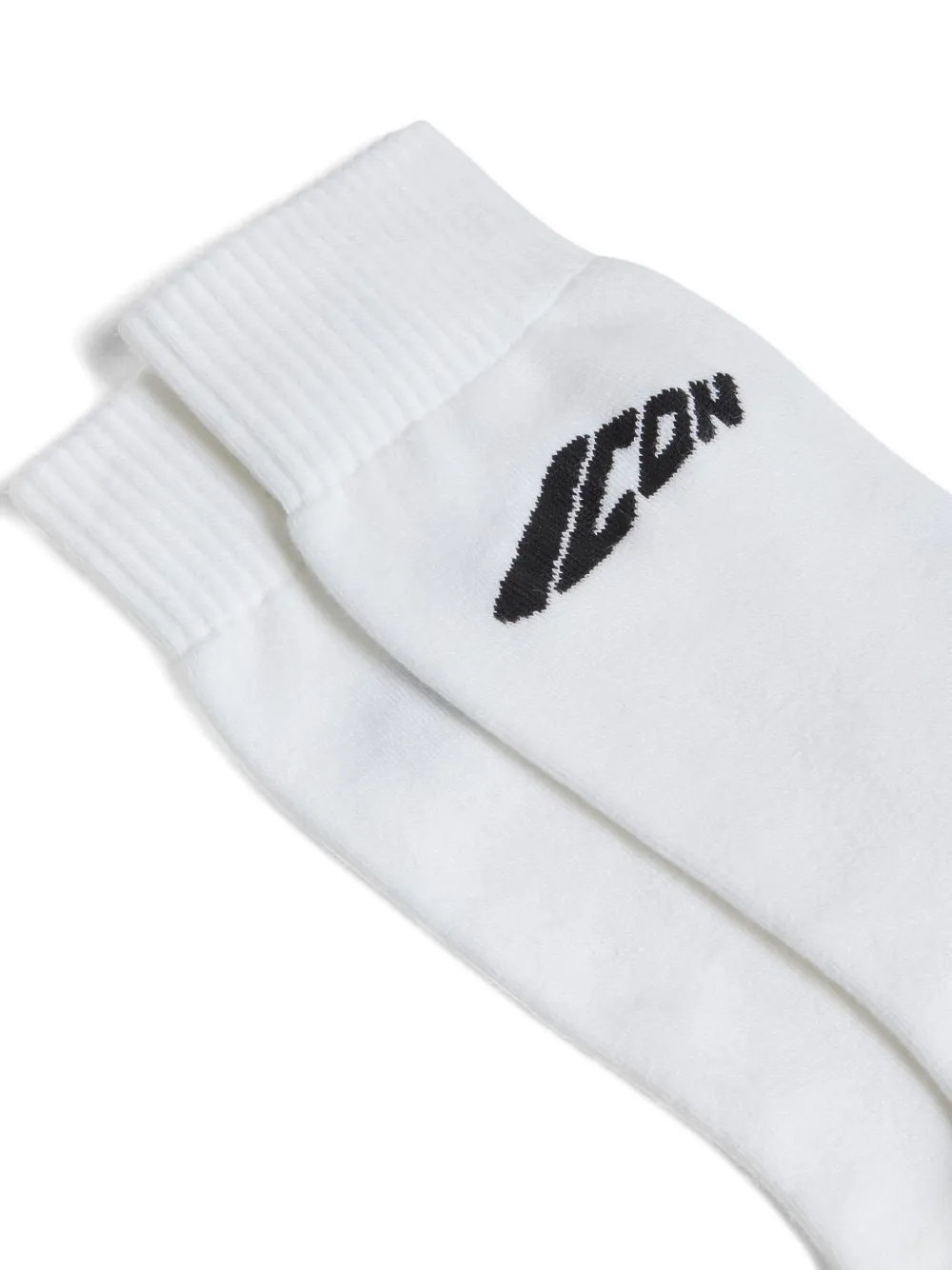 Dsquared2 Icon-logo Socks In White