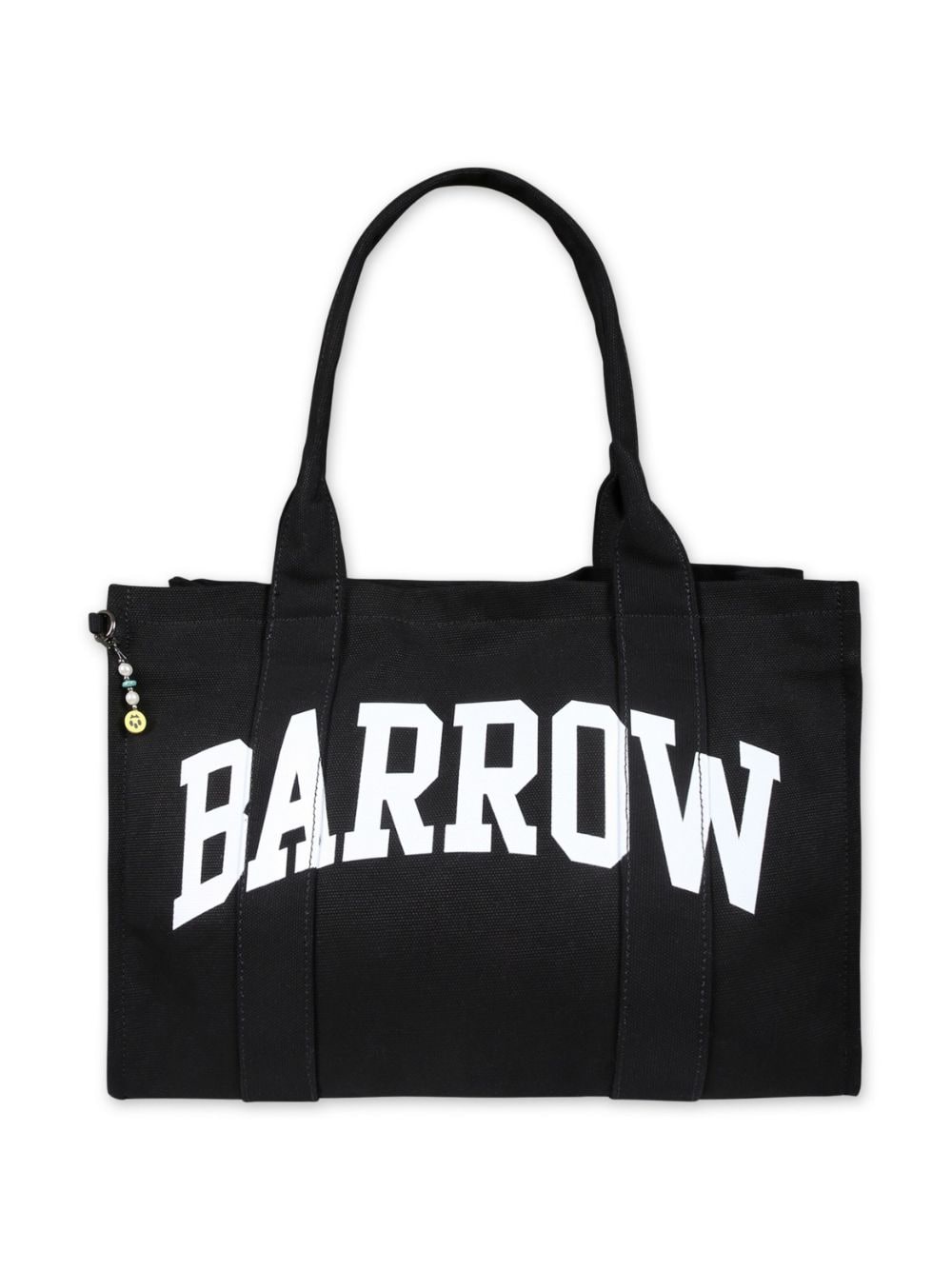 Barrow Kids' Logo-print Tote Bag In Black