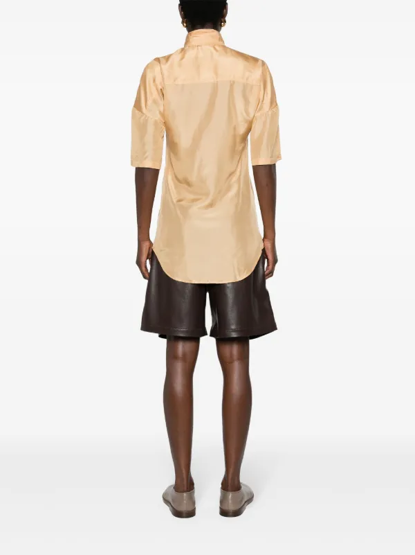 LEMAIRE シルクシャツ LEMAIRE シルクシャツ | イエロー | FARFETCH JP