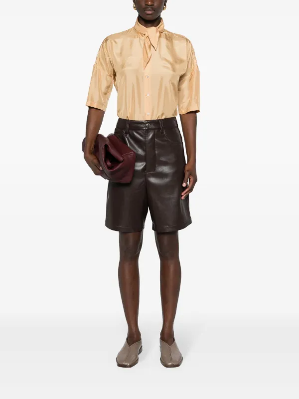 LEMAIRE シルクシャツ | イエロー | FARFETCH JP