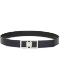 Ferragamo reversible Gancini leather belt - Blue