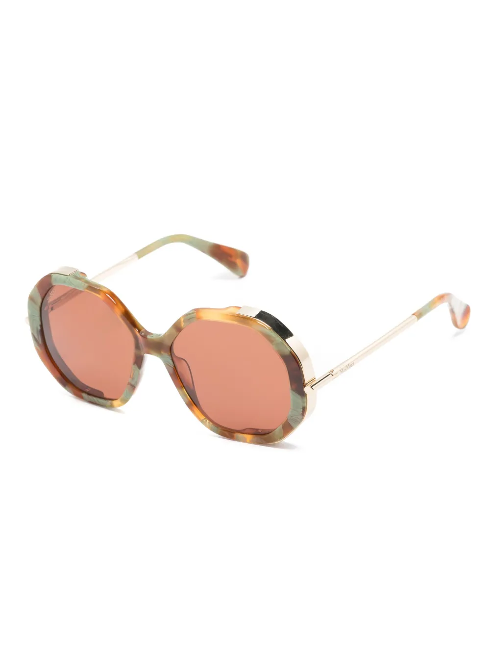 Max Mara Eyewear tortoiseshell oversize-frame sunglasses | Image 2
