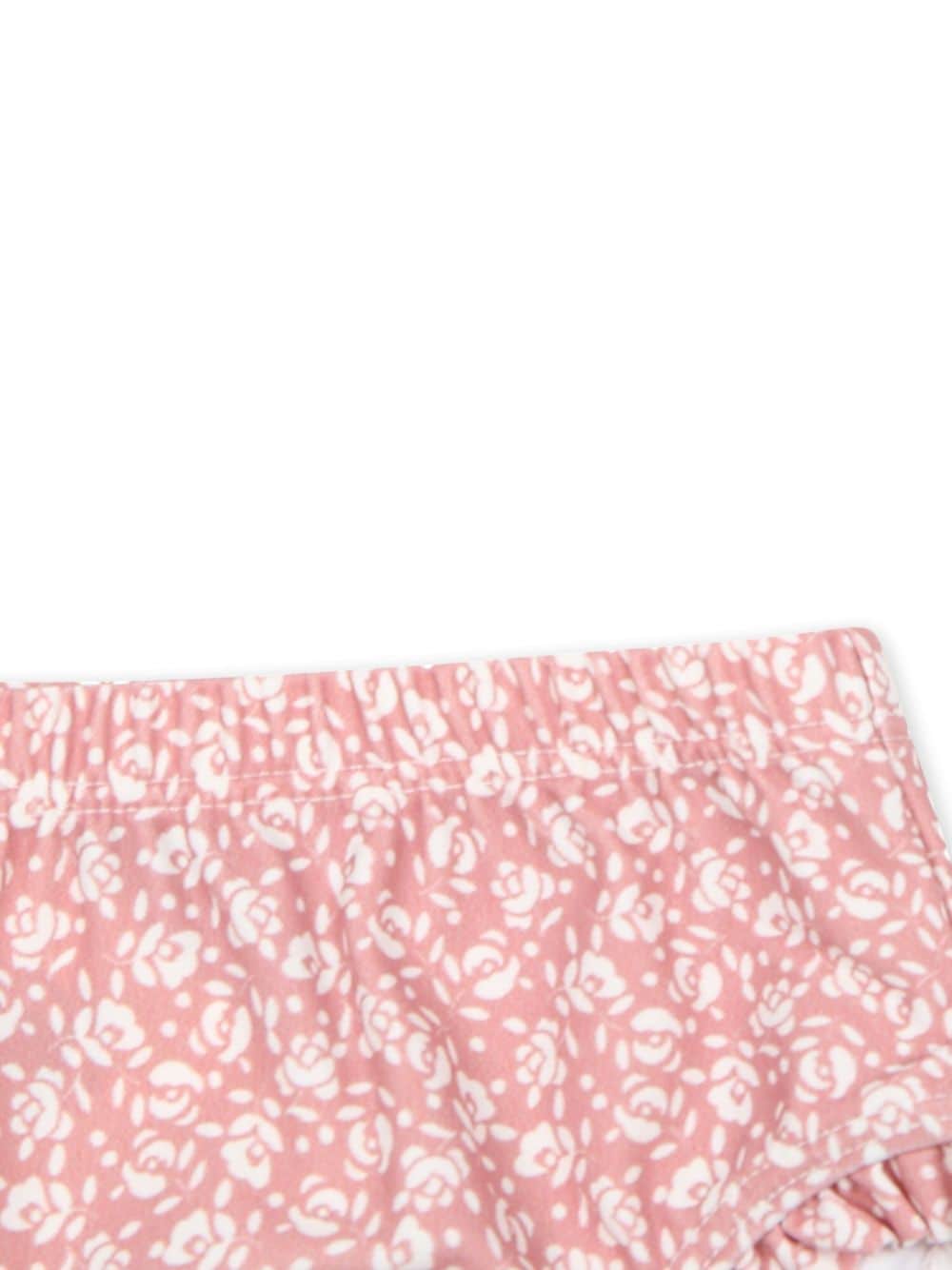 Petit Bateau Bikinibroek met bloemenprint Roze