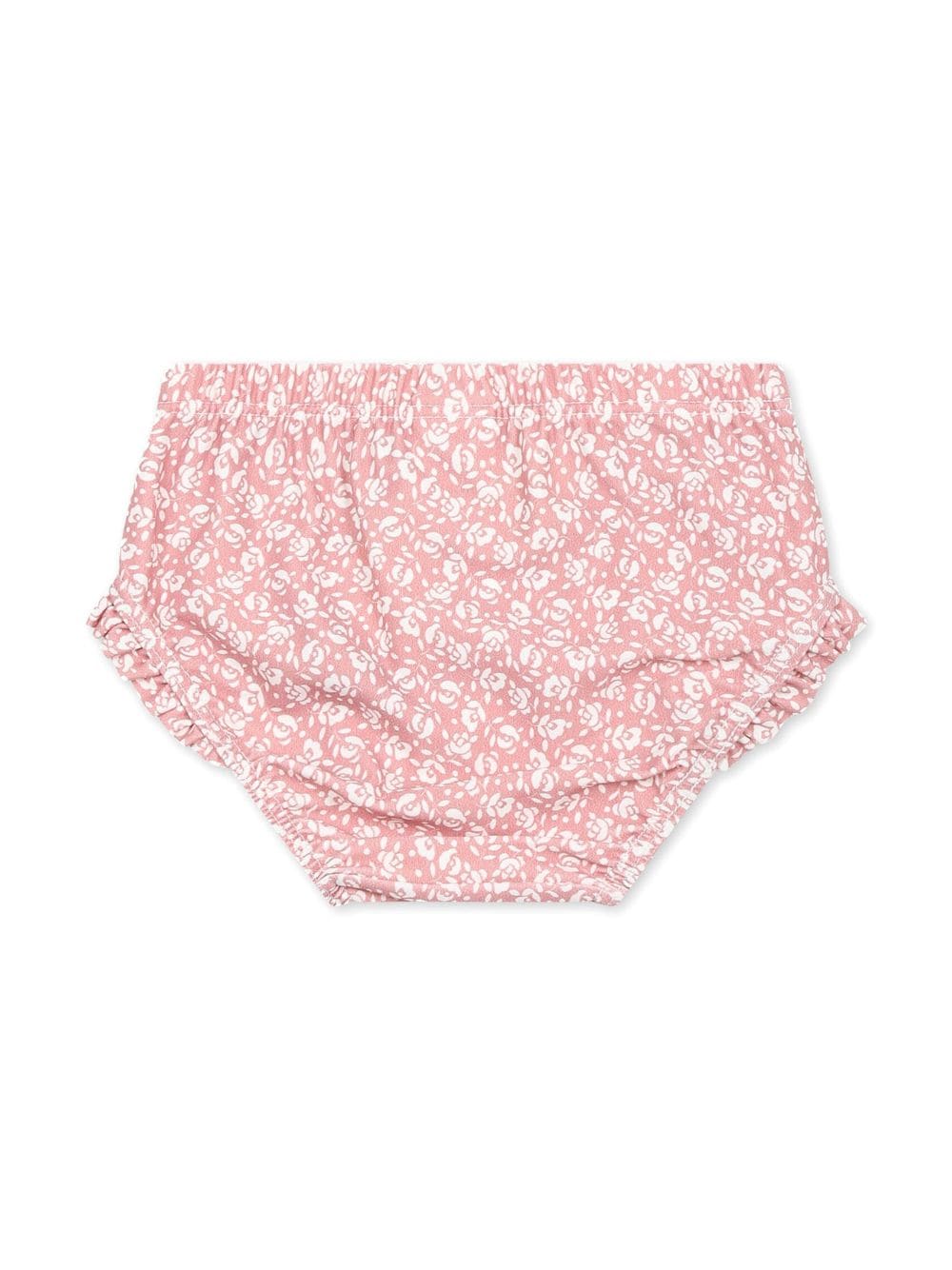 Shop Petit Bateau Floral-print Bikini Bottoms In Pink