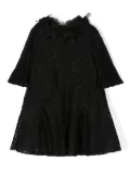 MARCHESA KIDS COUTURE corded-lace party dress - Black