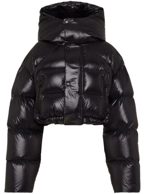 DSQUARED2 Icon cropped puffer jacket