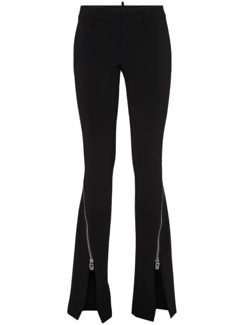 DSQUARED2 low-rise bootcut trousers Women