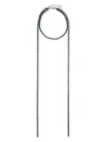 DSQUARED2 crystal-beaded necklace - Silver