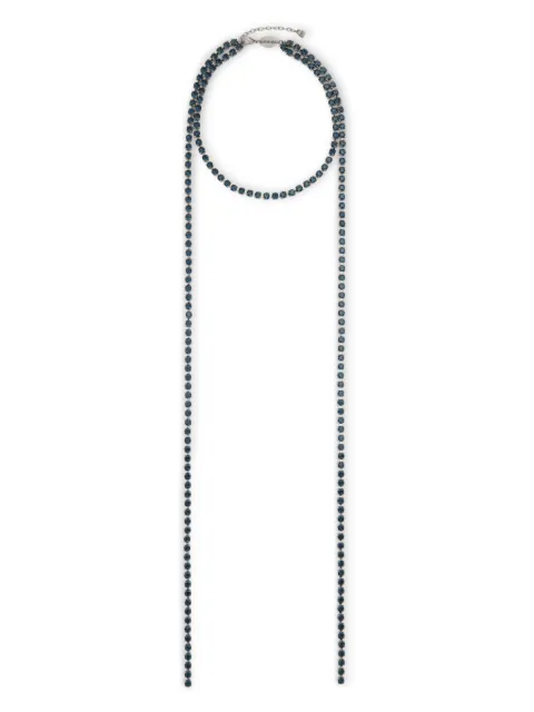 DSQUARED2 collar con mostacillas de cristal