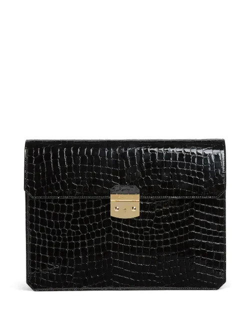 Pochette à effet peau de crocodile - DSQUARED2 - Modalova