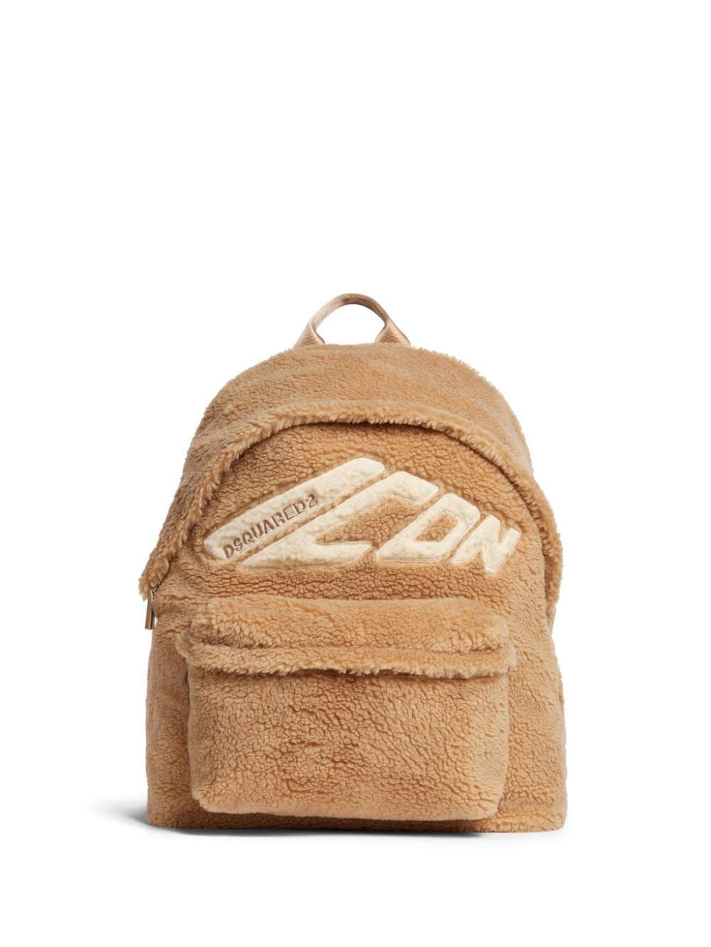 DSQUARED2 logo-embroidered backpack - Neutrals