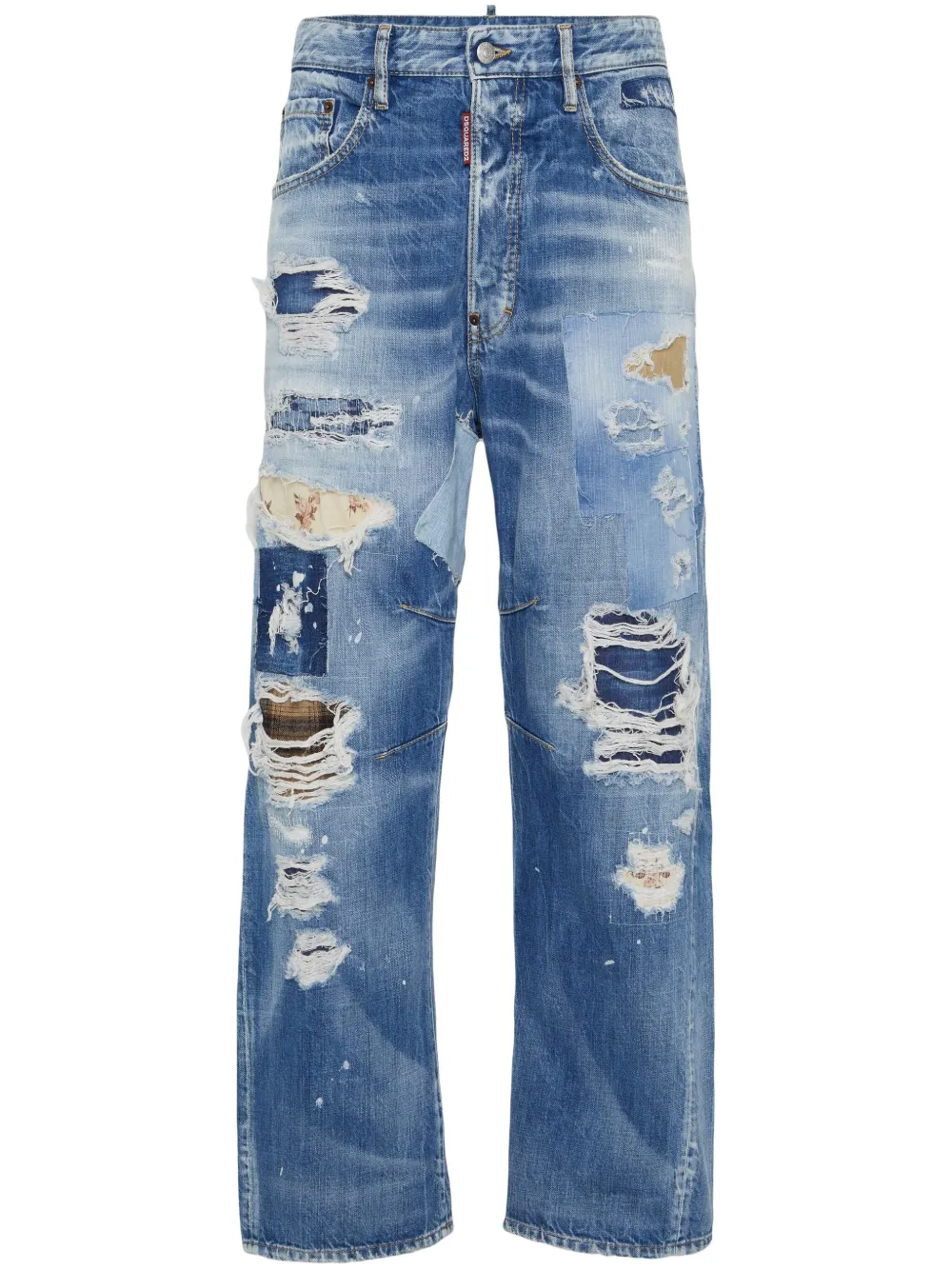 DSQUARED2 distressed effect jeans – Blue DSQUARED2 distressed effect jeans – Blue