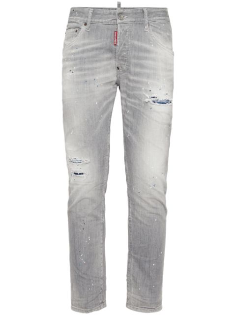 DSQUARED2 distressed washed-denim jeans Men