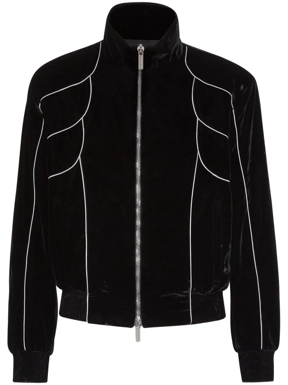 DSQUARED2 Jaqueta bomber de plush | Preto | Image 1