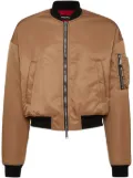 DSQUARED2 cropped bomber jacket - Brown