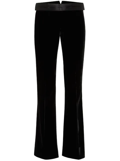 DSQUARED2 Calça de alfaiataria em veludo
