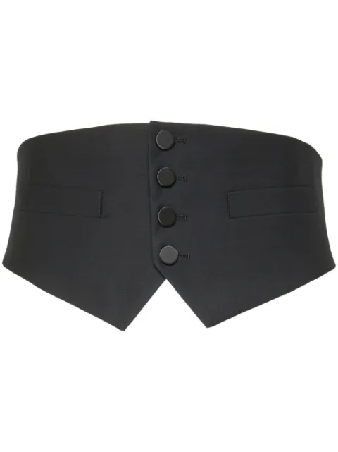 DSQUARED2 button-front cummerbund Men