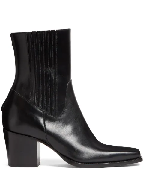 DSQUARED2 zip-up leather boots Men