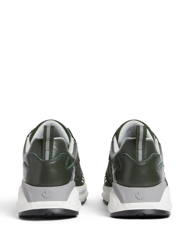 DSQUARED2 ローカット スニーカー | グリーン | FARFETCH JP