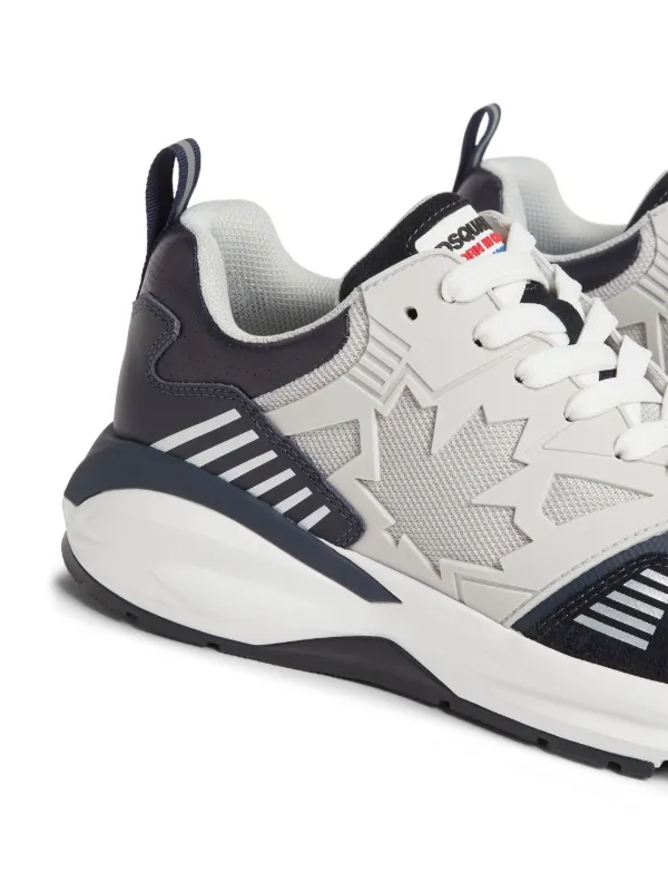 DSQUARED2 Panelled low-top Sneakers | Blue | FARFETCH IL