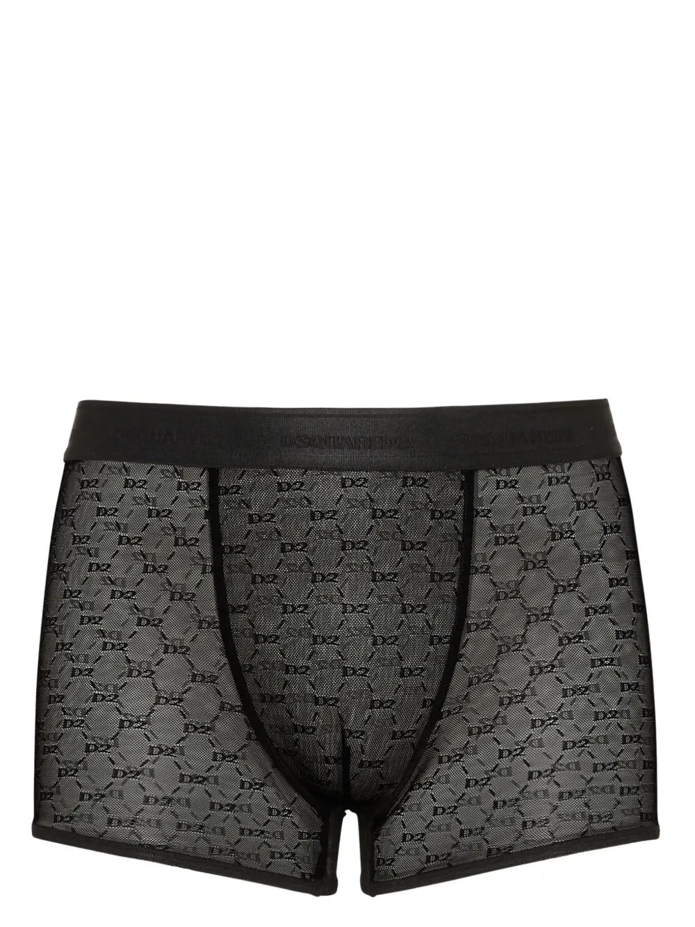 DSQUARED2 Boxershorts met mesh Zwart