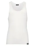 DSQUARED2 logo-print sleeveless top - White