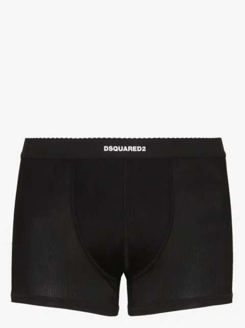 DSQUARED2 bóxer con logo en la pretina