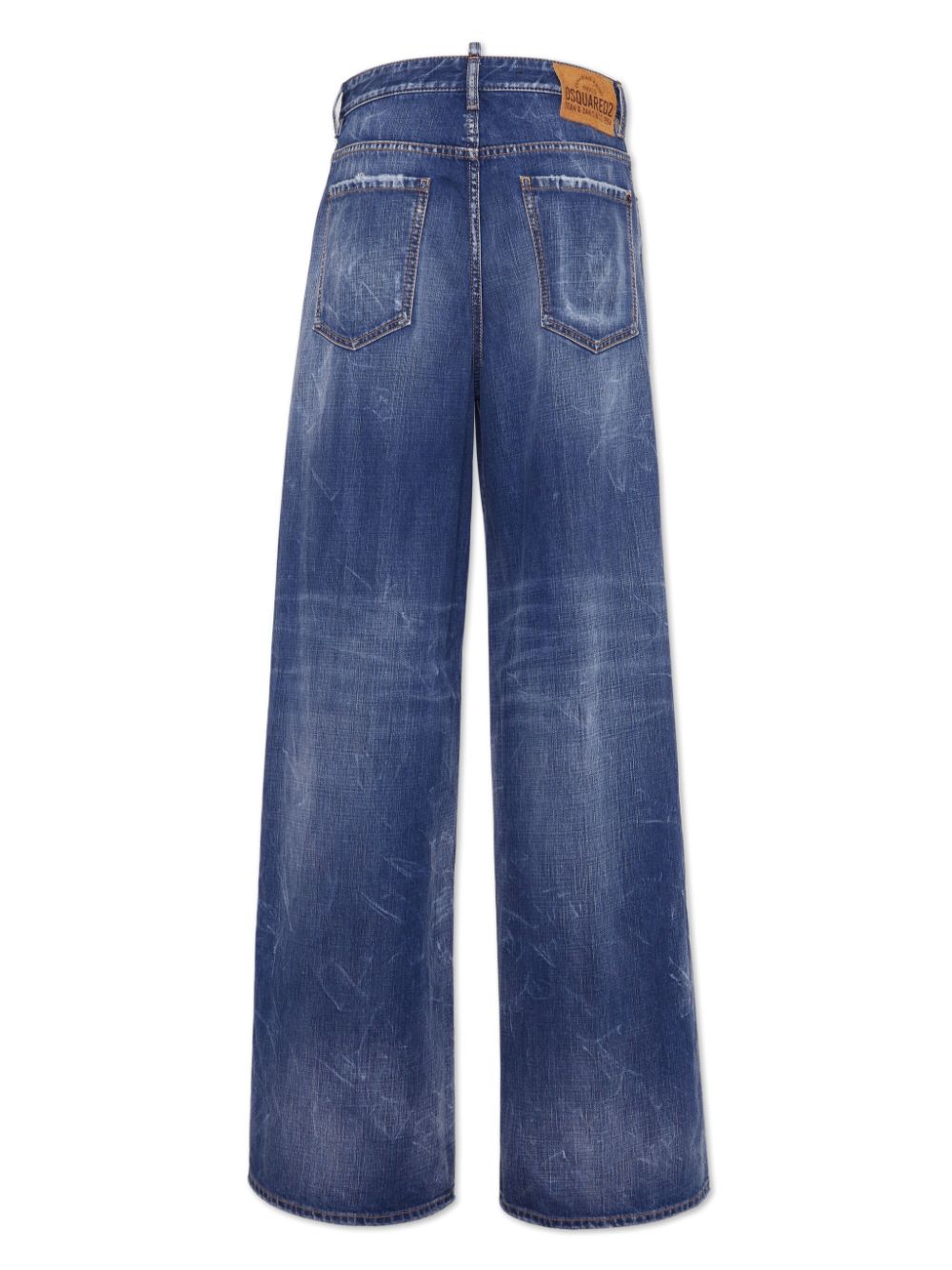 DSQUARED2 High waist jeans - Blauw