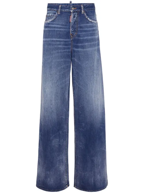 Jean ample à taille haute - DSQUARED2 - Modalova