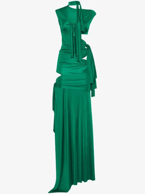 DSQUARED2 asymmetric maxi dress