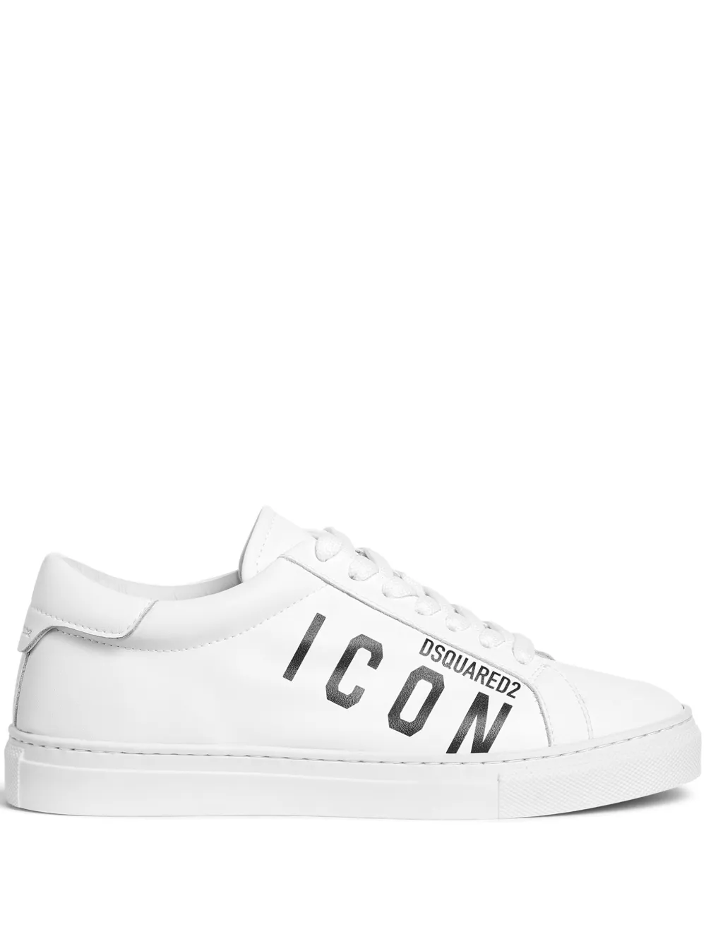 Shop Dsquared2 Lace-up Low-top Sneakers In White