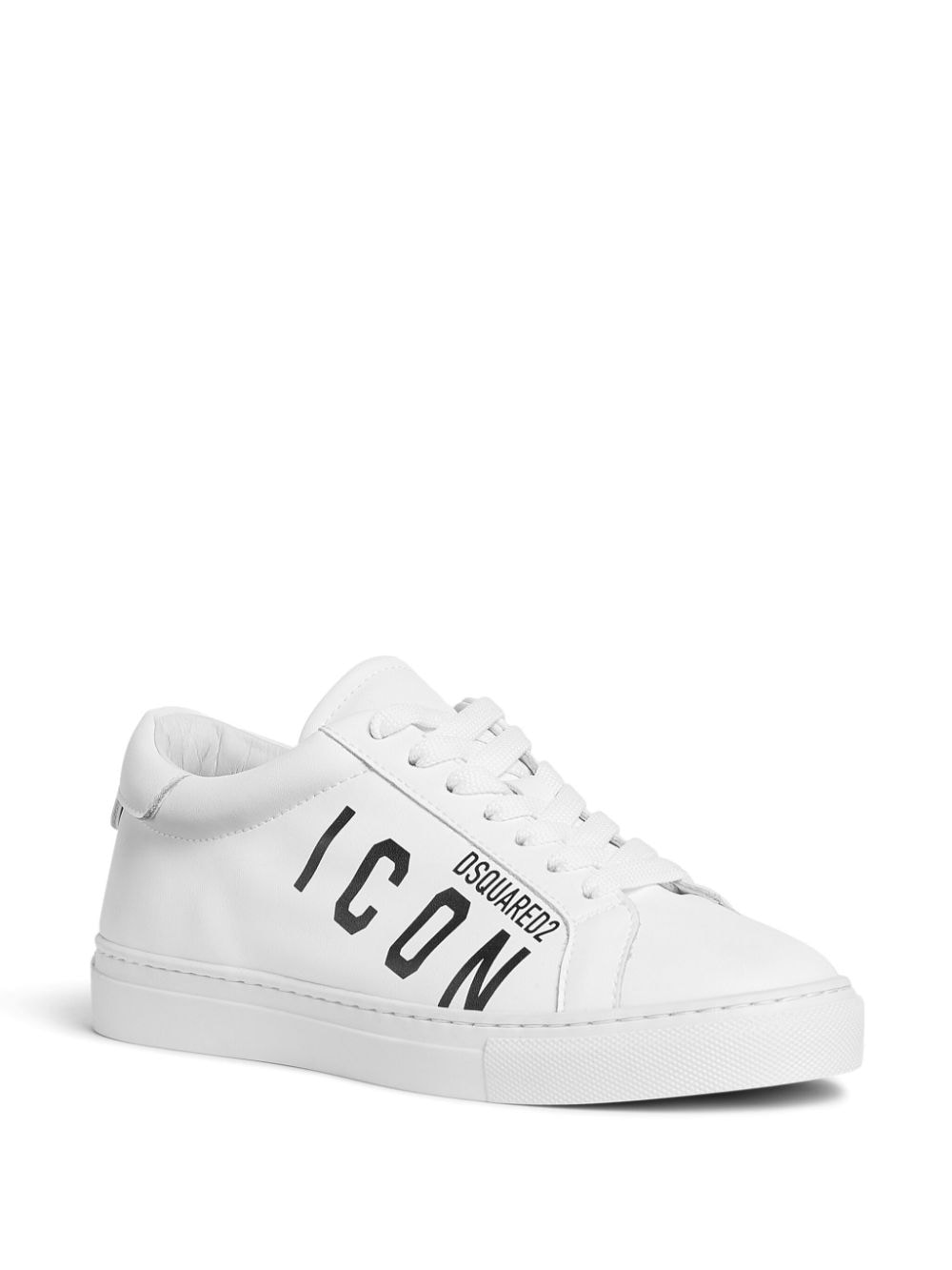 Shop Dsquared2 Lace-up Low-top Sneakers In White