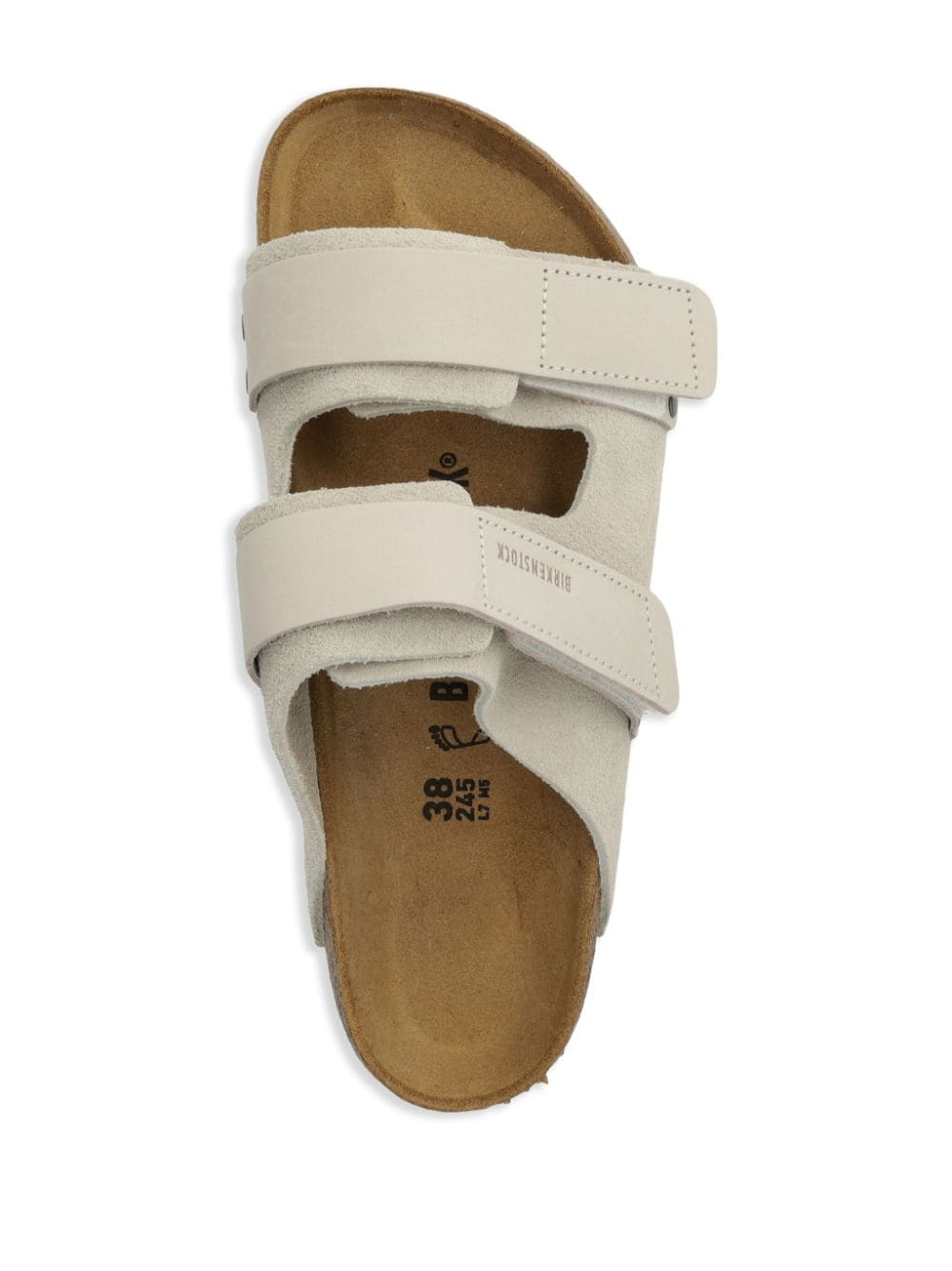 Birkenstock Uji suede sandals White