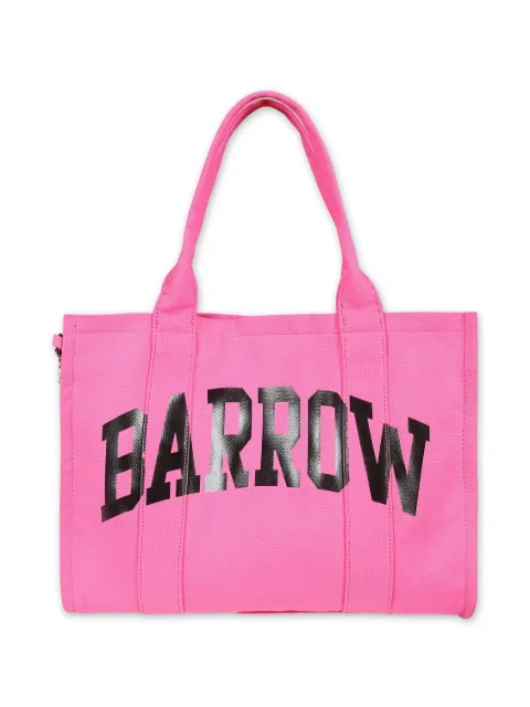 Barrow kids logo-print tote bag