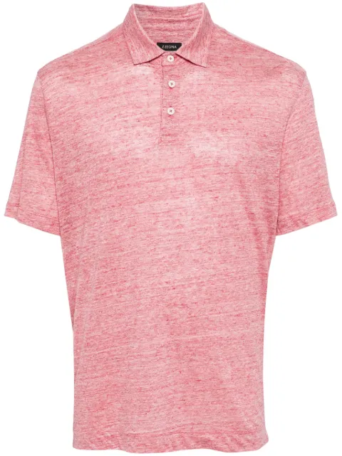Zegna playera tipo polo manga corta