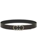 Ferragamo reversible Gancini leather belt - Brown