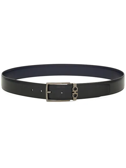 Ferragamo reversible Gancini leather belt