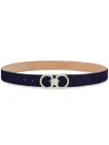 Ferragamo Gancini-buckle belt - Blue