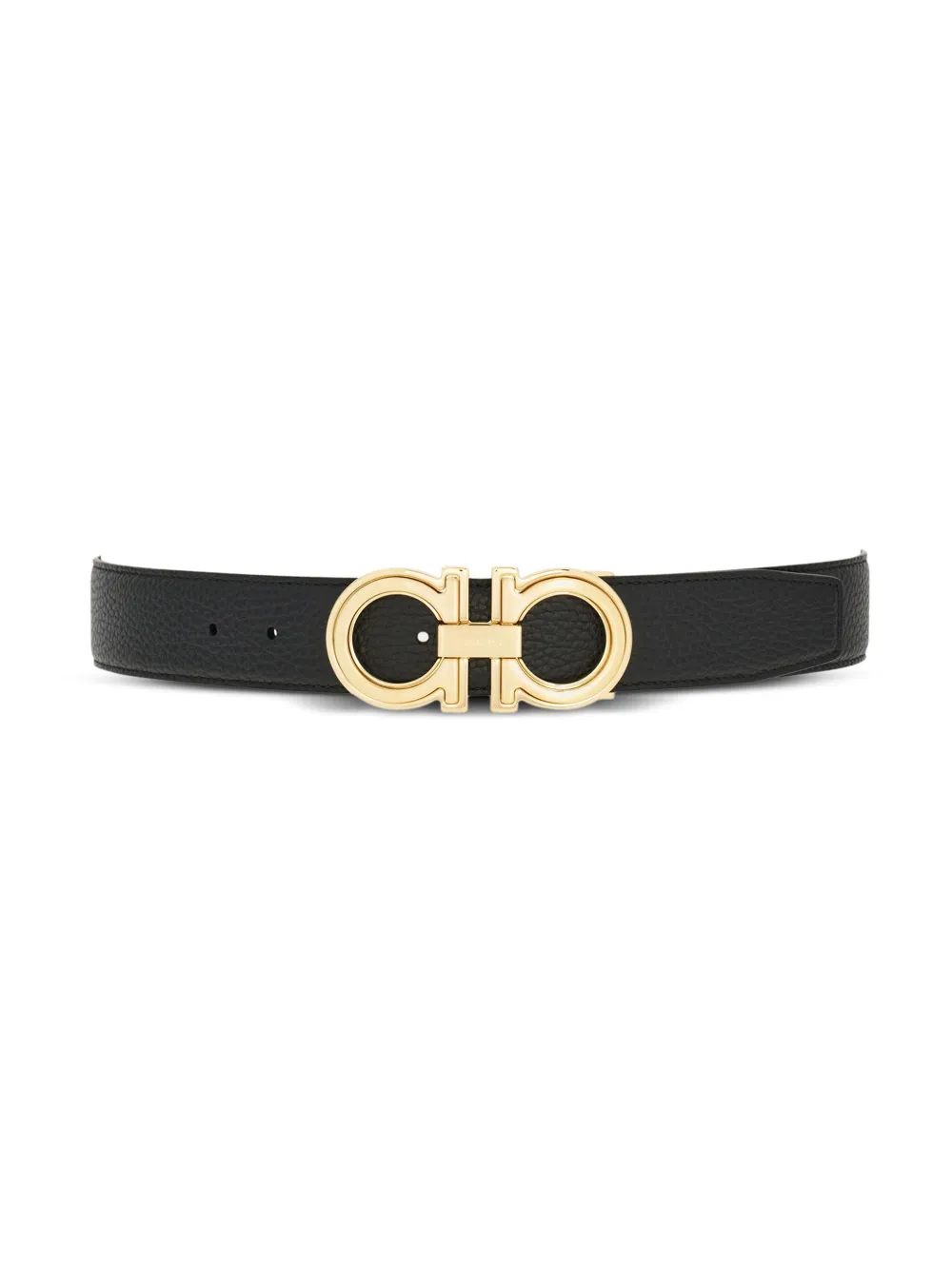 Ferragamo Gancini riem Zwart
