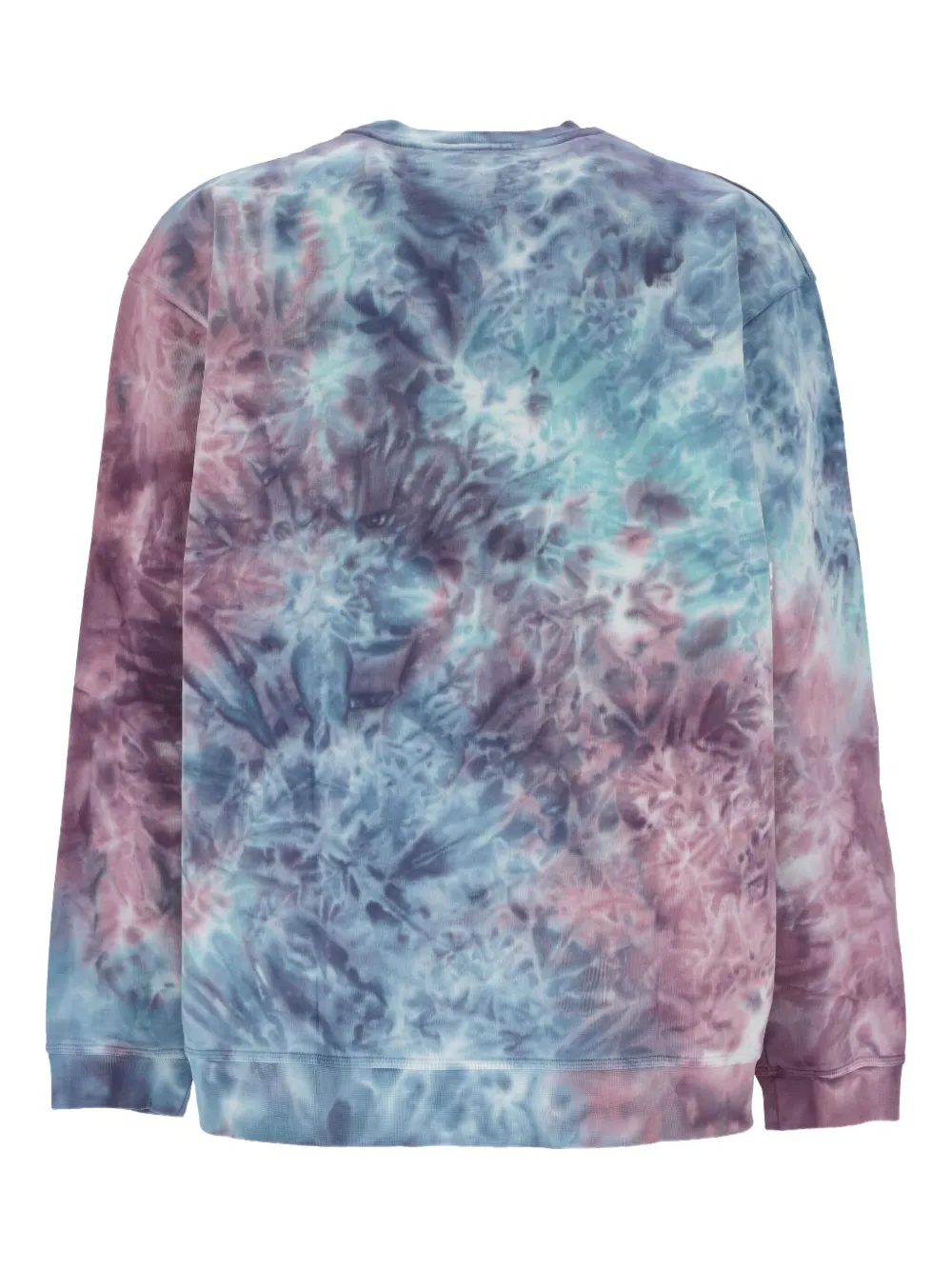 Howlin' Sweater met tie-dye print - Paars