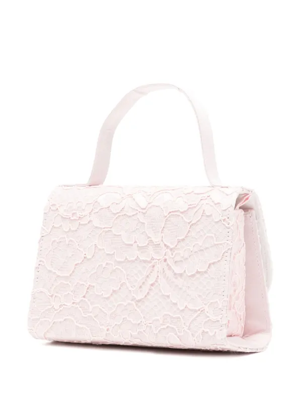 Pink lace bag outlet