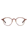 MASAHIROMARUYAMA round-frame glasses - Brown