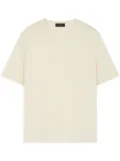 Alanui virgin wool knit T-shirt - Neutrals
