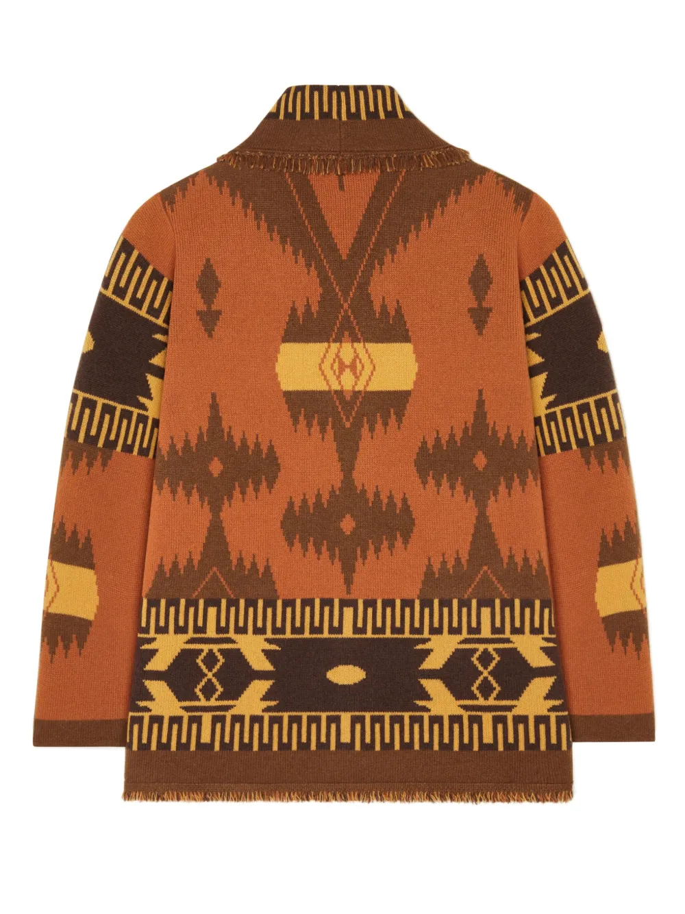Alanui Cardigan con motivo Icon jacquard in cashmere | Image 7