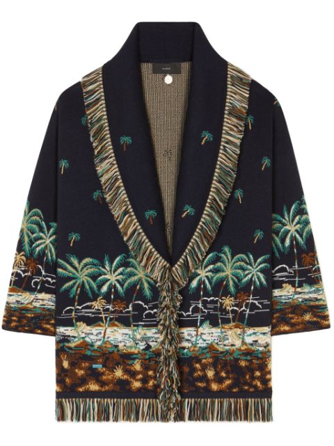 Alanui The Tale Of A Hawaiian virgin-wool cardigan Women