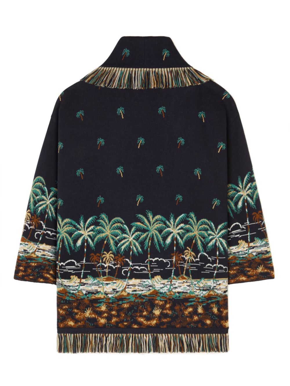 Alanui The Tale Of A Hawaiian virgin-wool cardigan Women