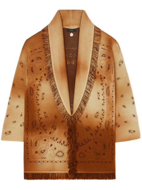 Alanui Hues Of The Desert virgin-wool cardigan Women